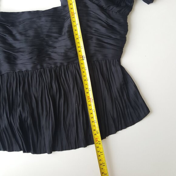 FRAME ! Puff-Sleeve Square Neck Top - Picture 10 of 12